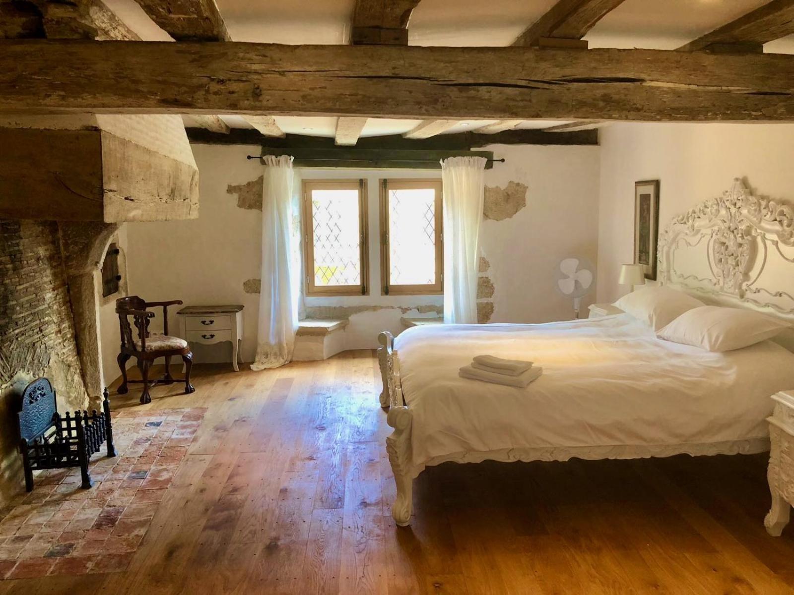 Manoir De La Basse-Cour Panzió Asnières-sur-Vègre Szoba fotó
